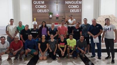  ReuniÃ£o Entre RÃ¡dio Campo Aberto e Comunidade SÃ£o Miguel Prepara Terreno para a Festa do Padroeiro em Laranjeiras do Sul